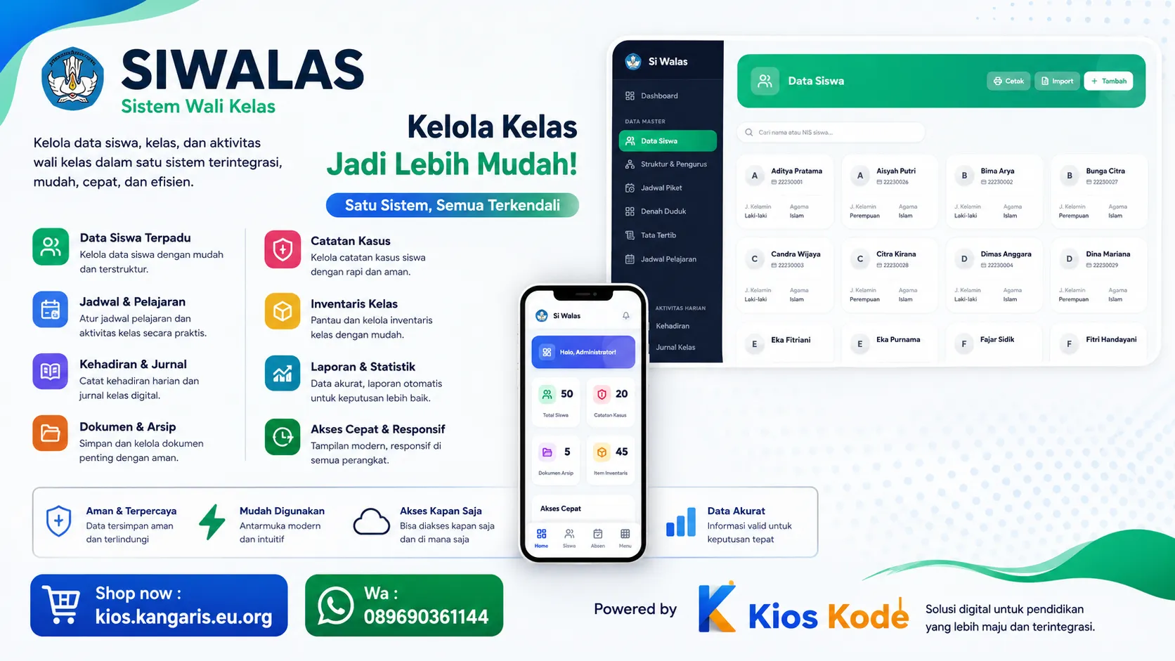 SIWALAS (Sistem Wali Kelas)