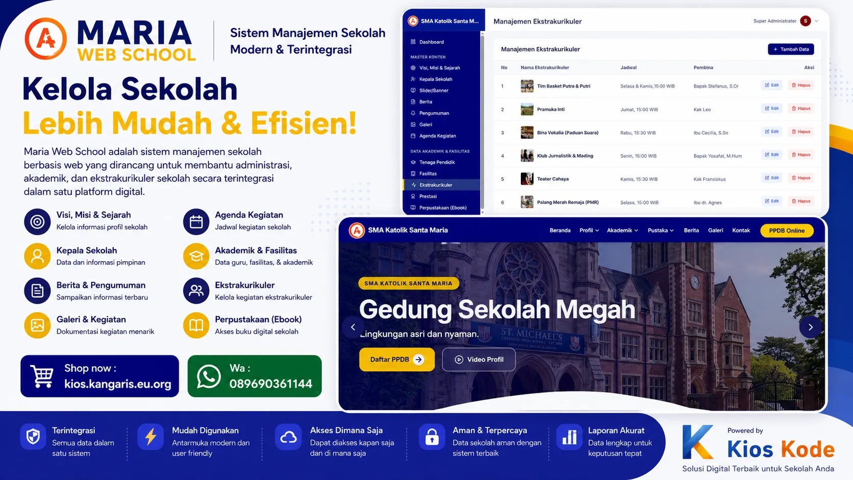Maria Web School