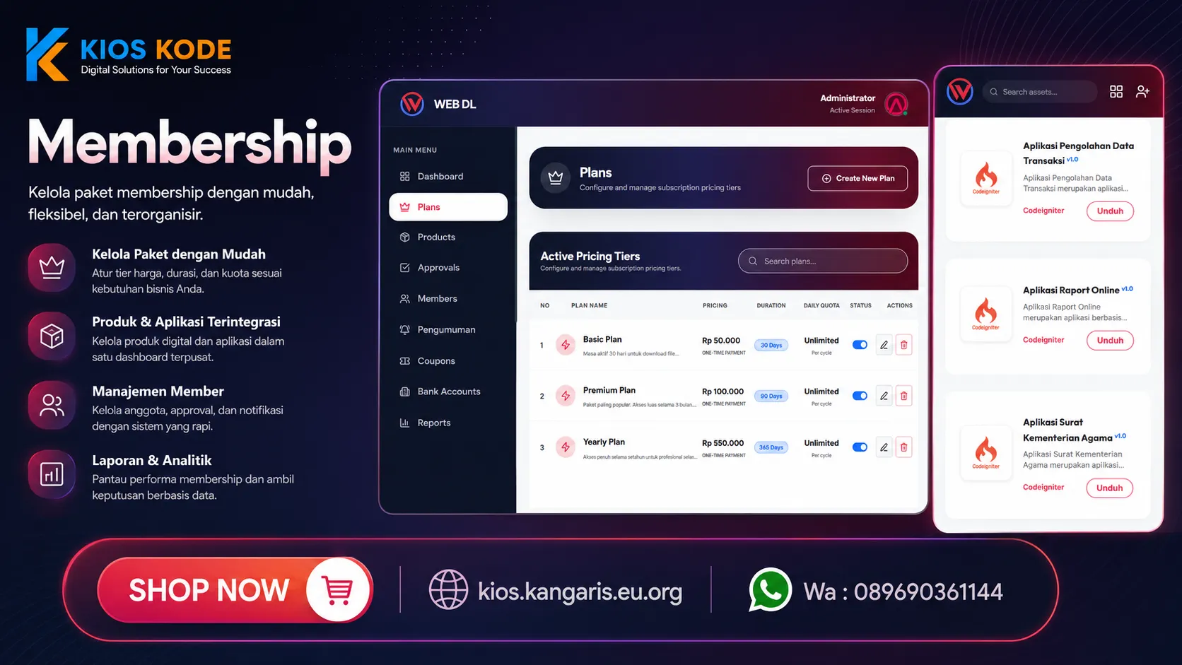 Membership Downloader